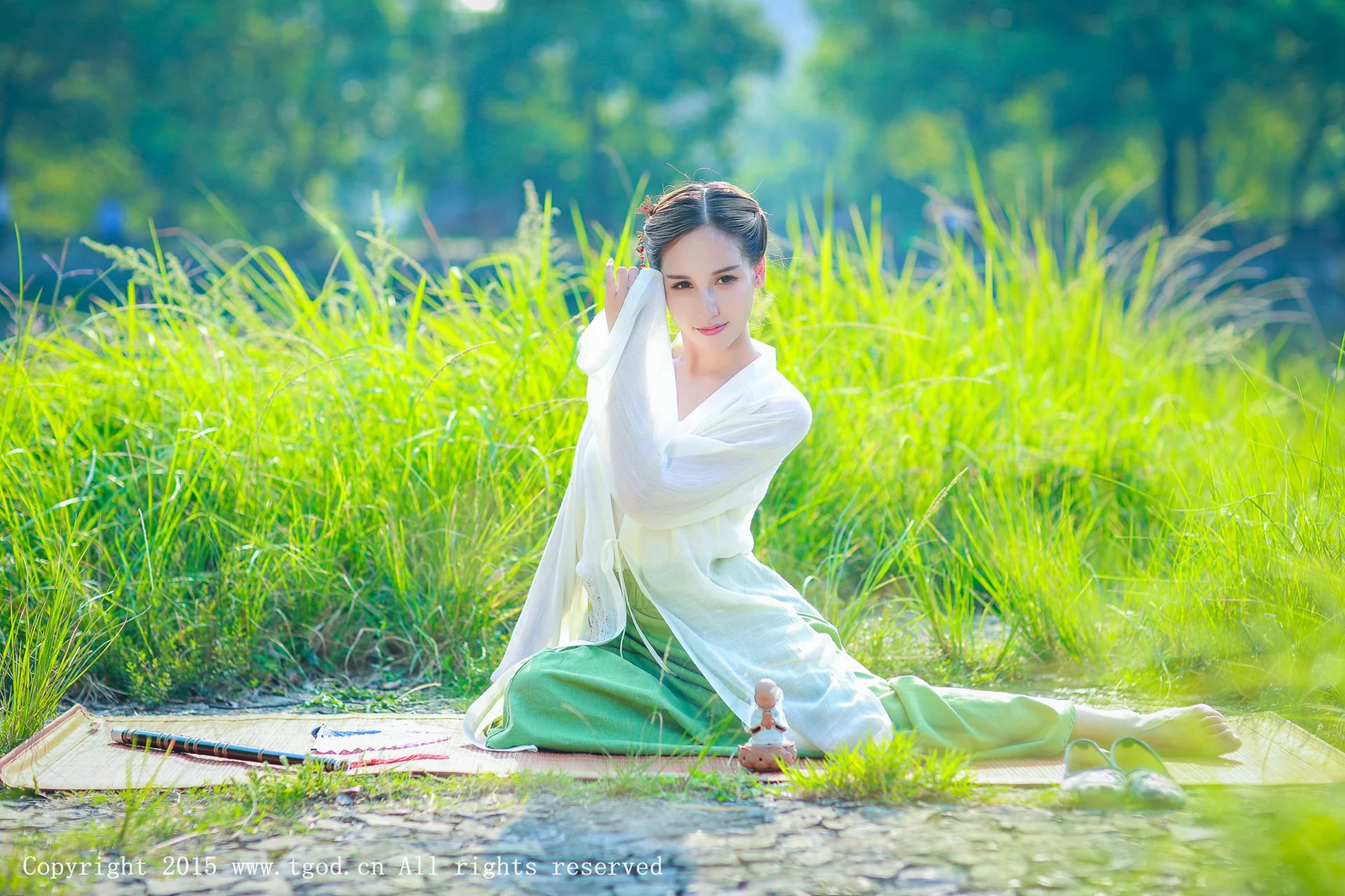 TGOD推女神 艾西汉服套图 - 39