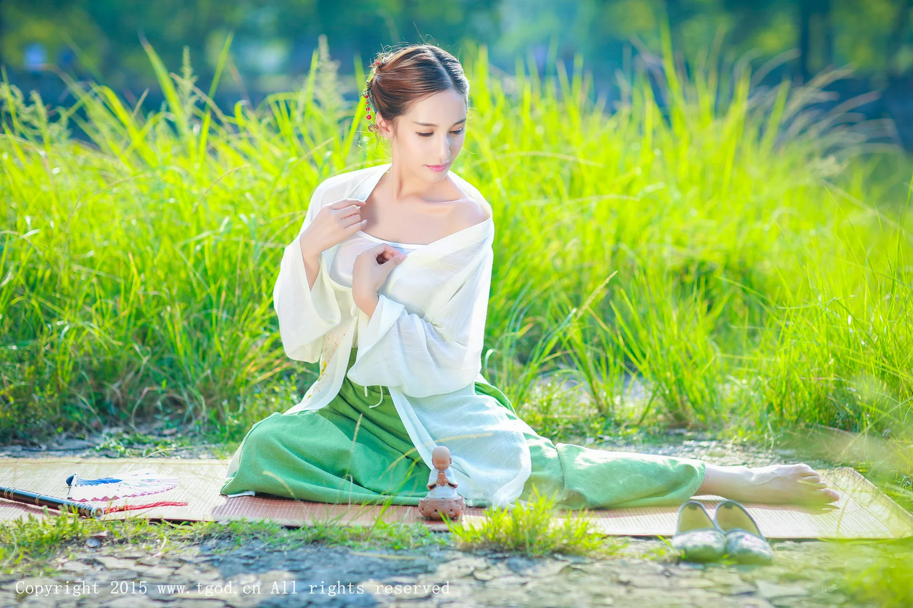TGOD推女神 艾西汉服套图 - 41