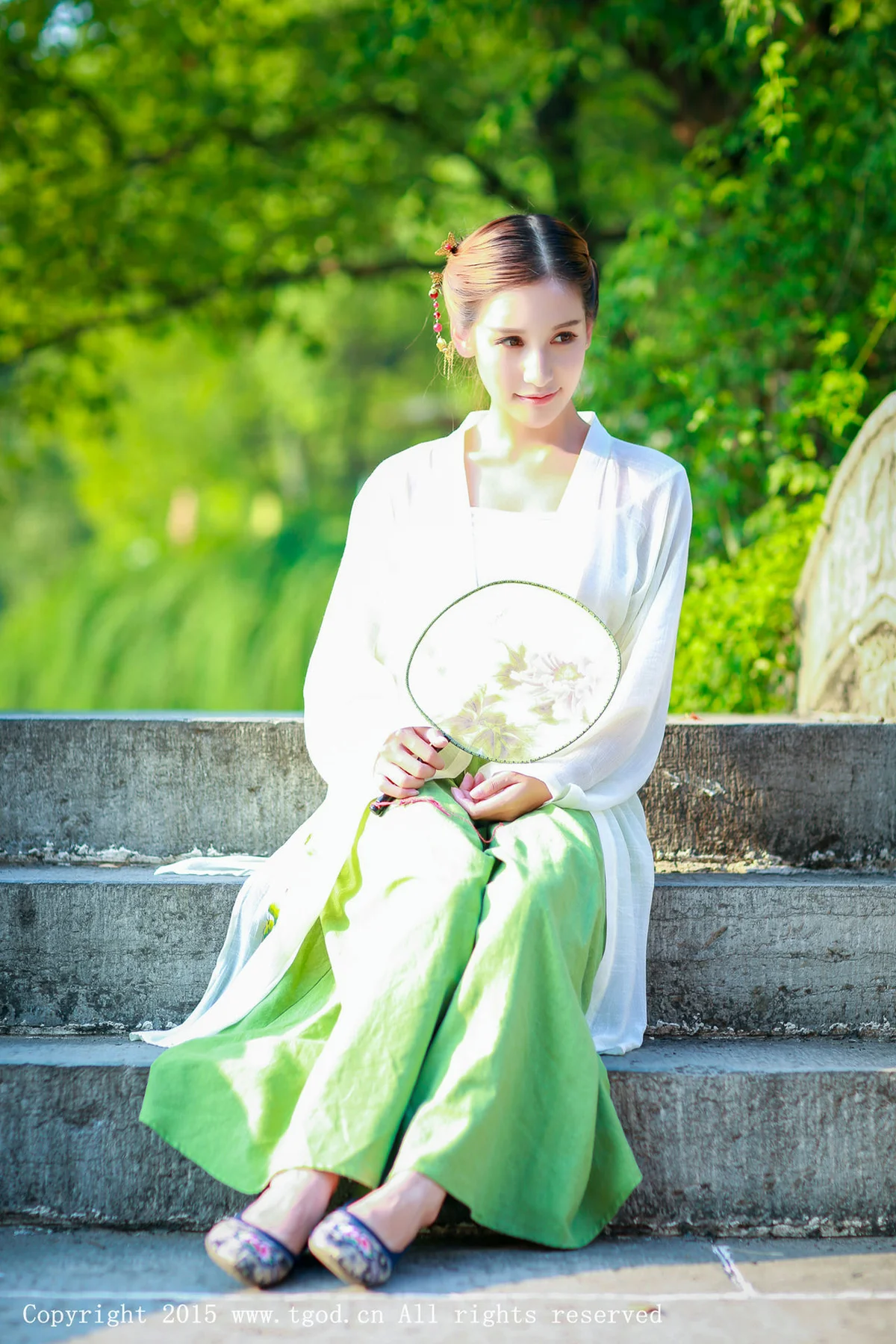 TGOD推女神 艾西汉服套图 - 42