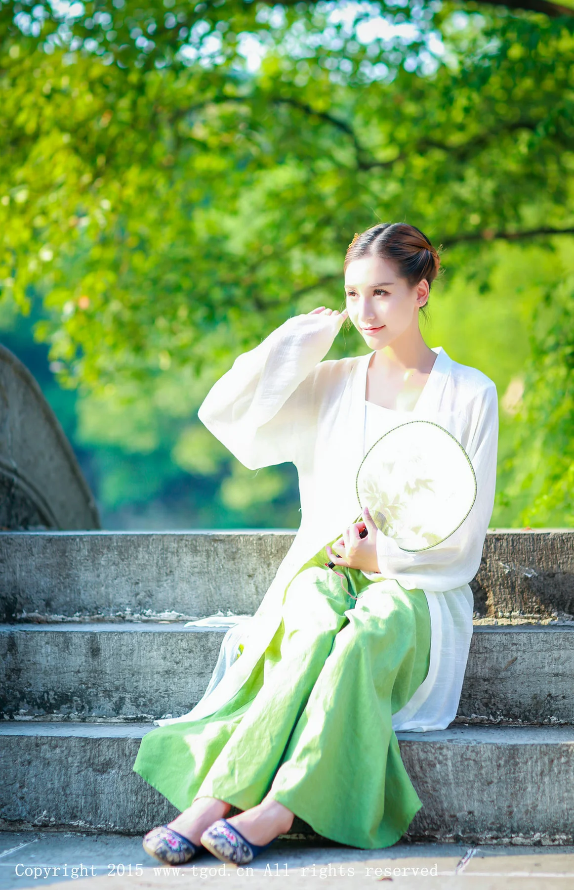 TGOD推女神 艾西汉服套图 - 43