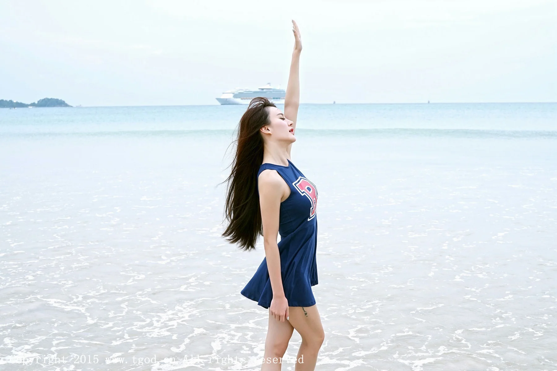 TGOD推女神 普吉岛旅拍Cheryl青树 第一刊 - 37