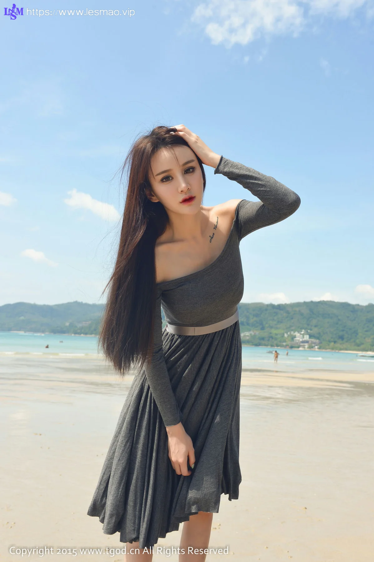 TGOD推女神 普吉岛旅拍Cheryl青树 第二刊 - 48
