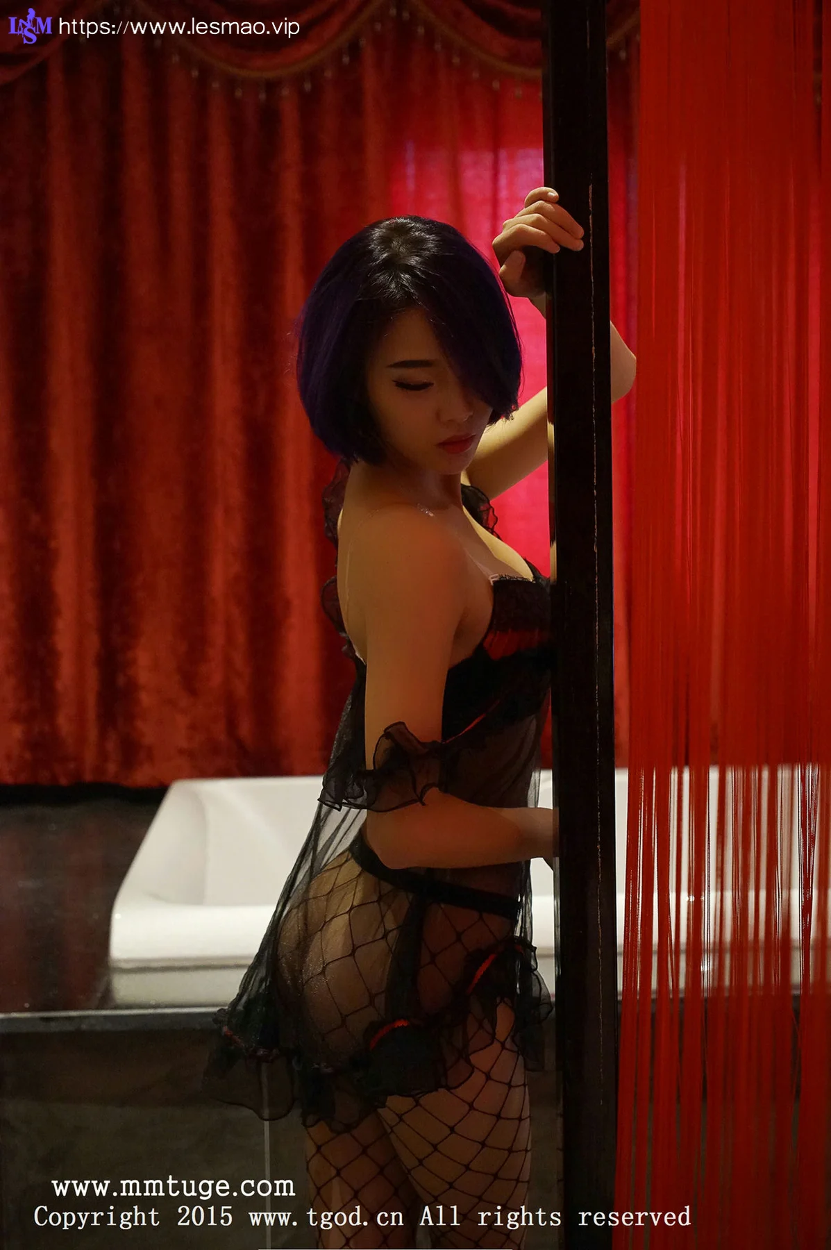 TGOD推女神 CyberJelly霜爷 肚兜情趣 - 12