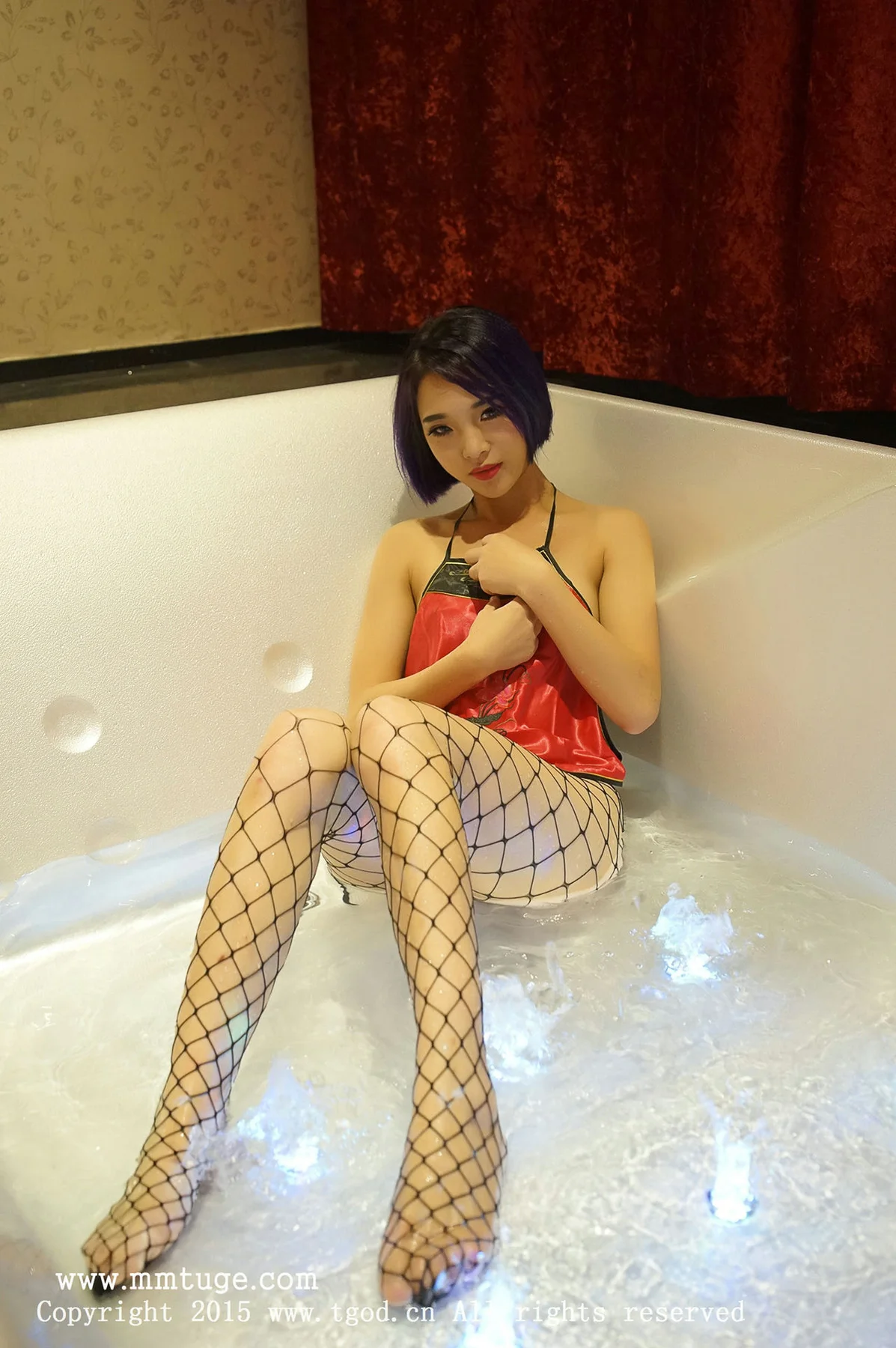 TGOD推女神 CyberJelly霜爷 肚兜情趣 - 26