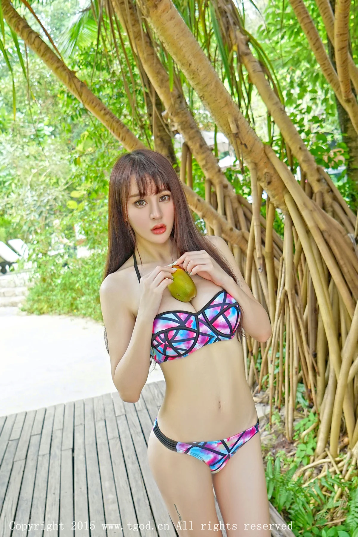 TGOD推女神 普吉岛旅拍Cheryl青树 第三刊 - 32