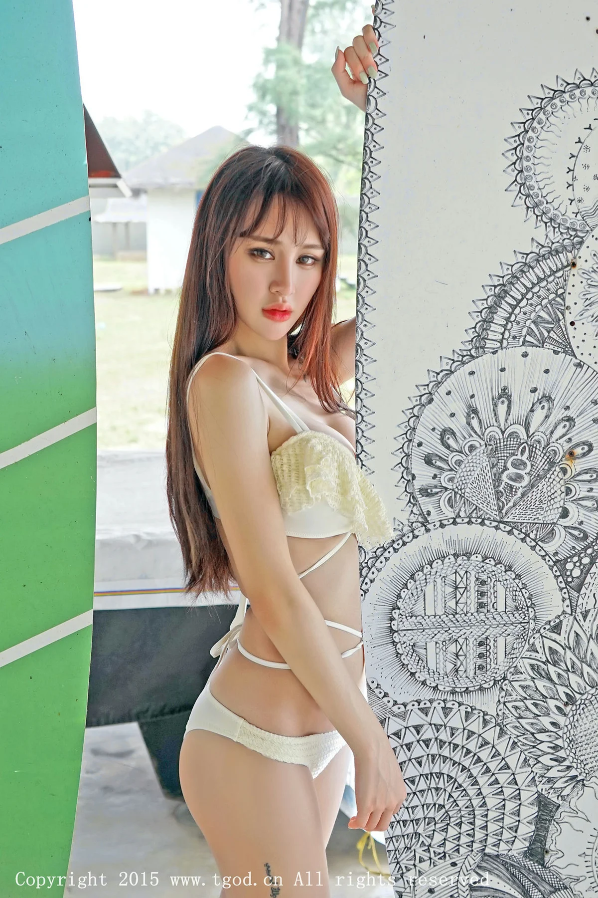 TGOD推女神 普吉岛旅拍Cheryl青树 第三刊 - 40