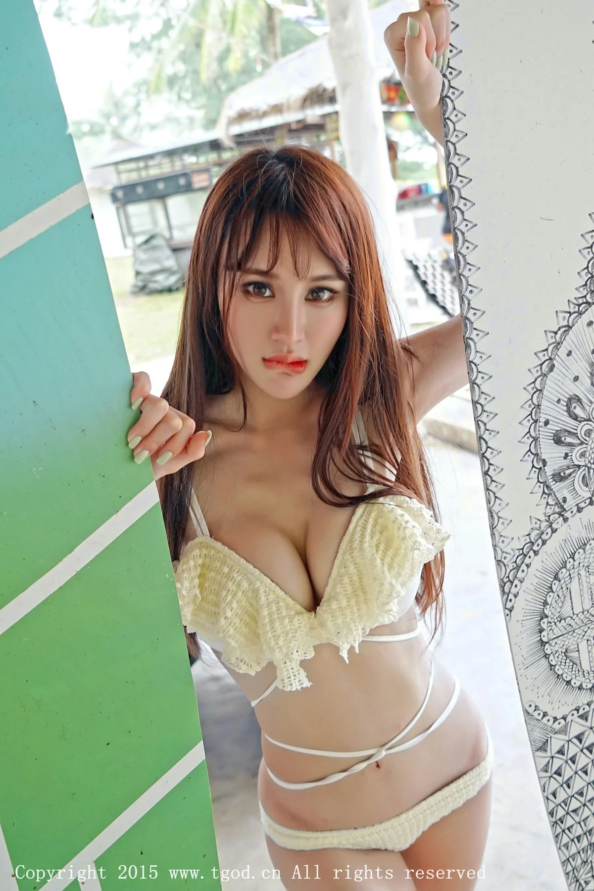 TGOD推女神 普吉岛旅拍Cheryl青树 第三刊 - 43