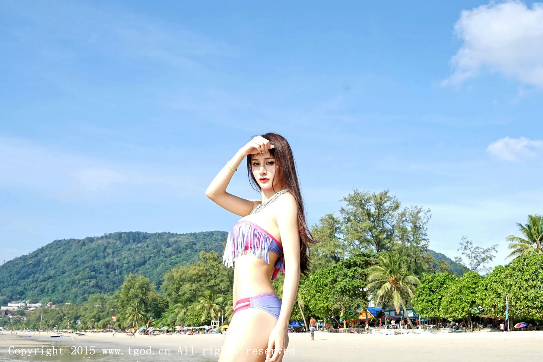 TGOD推女神 普吉岛旅拍Cheryl青树 第四刊 ~ - 36