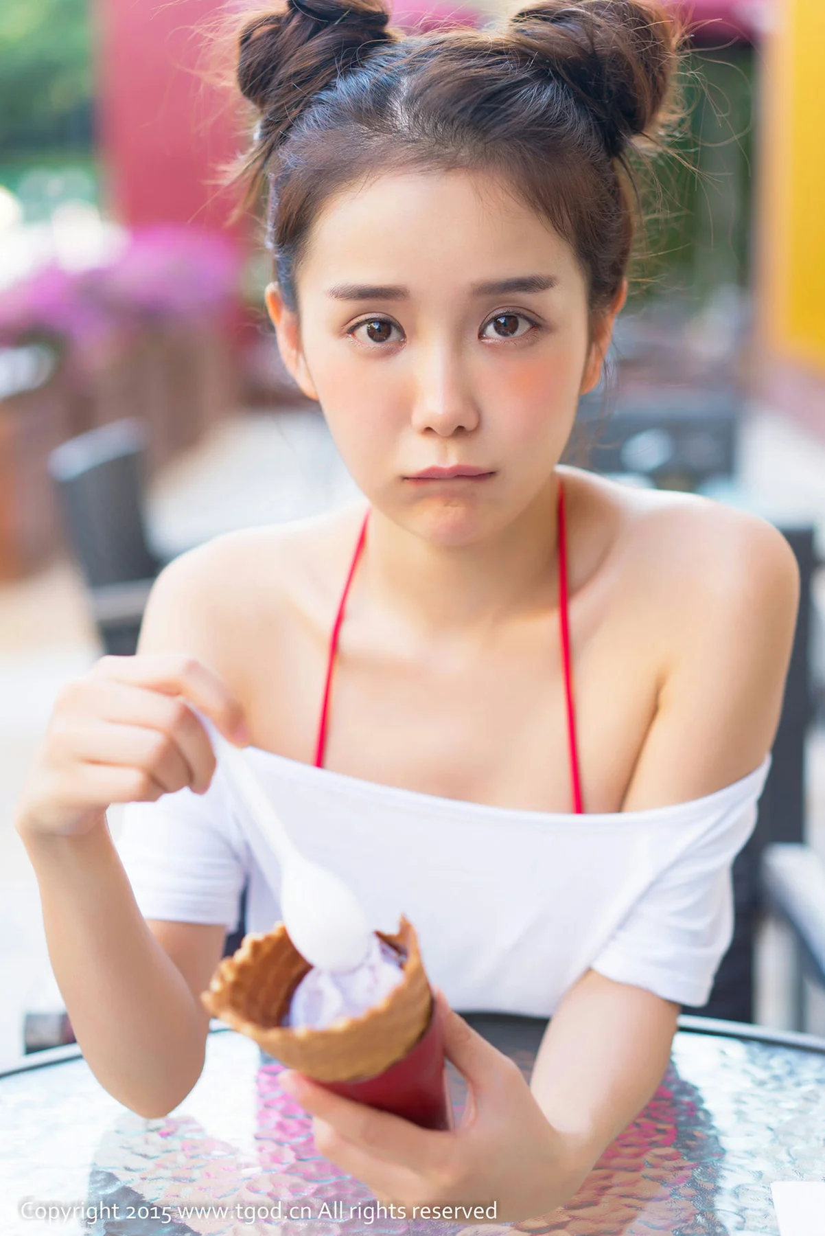 TGOD推女神 三亚旅拍小九Vin 第一刊 ~比基尼 - 27