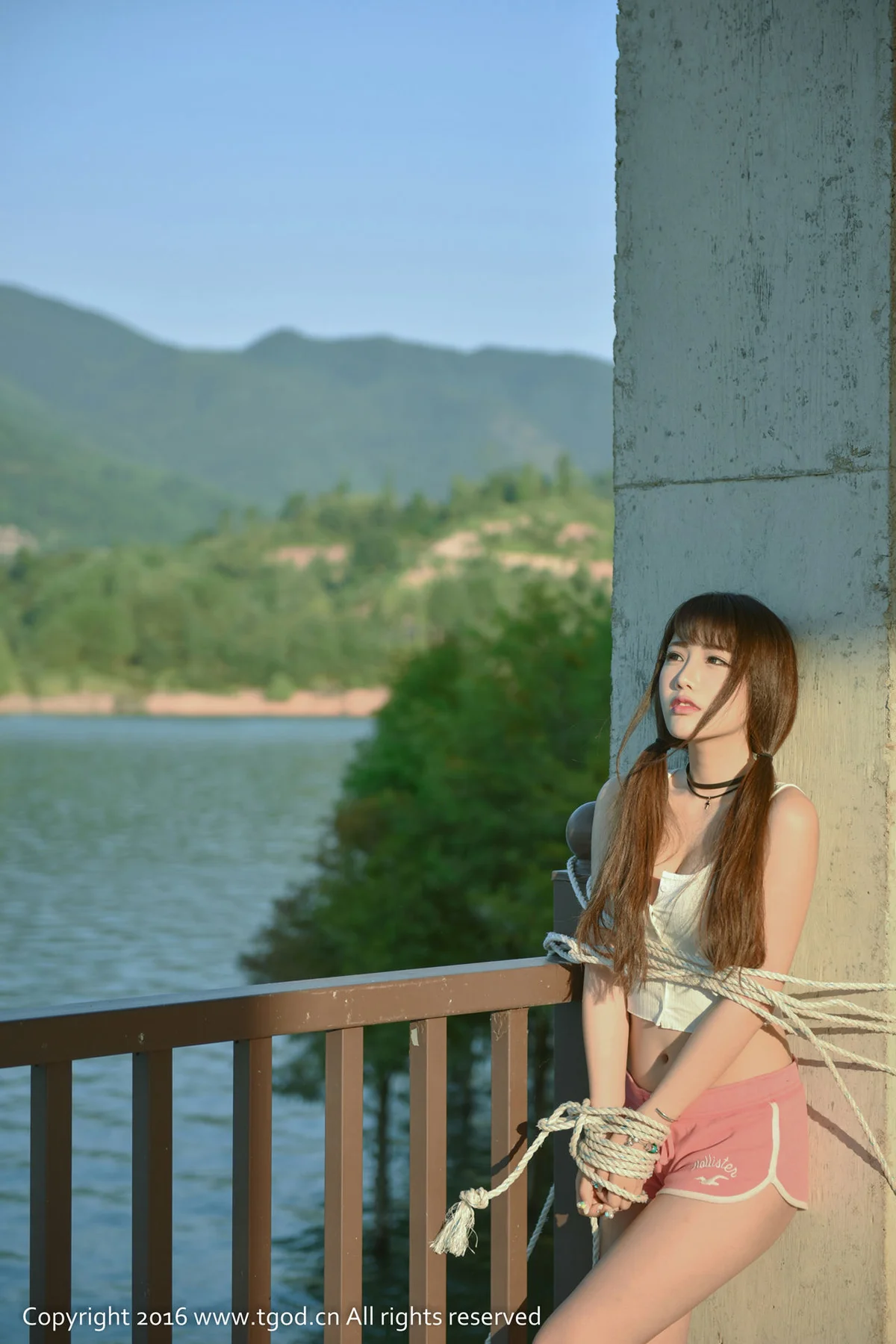 TGOD 推女神 云曼旅拍Akiki朱若慕 第五刊 - 41
