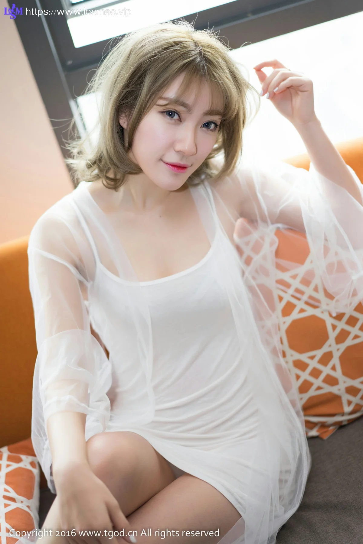 TGOD 推女神 推女神·甜日系美女松岛拉面君-吹泡泡 - 15