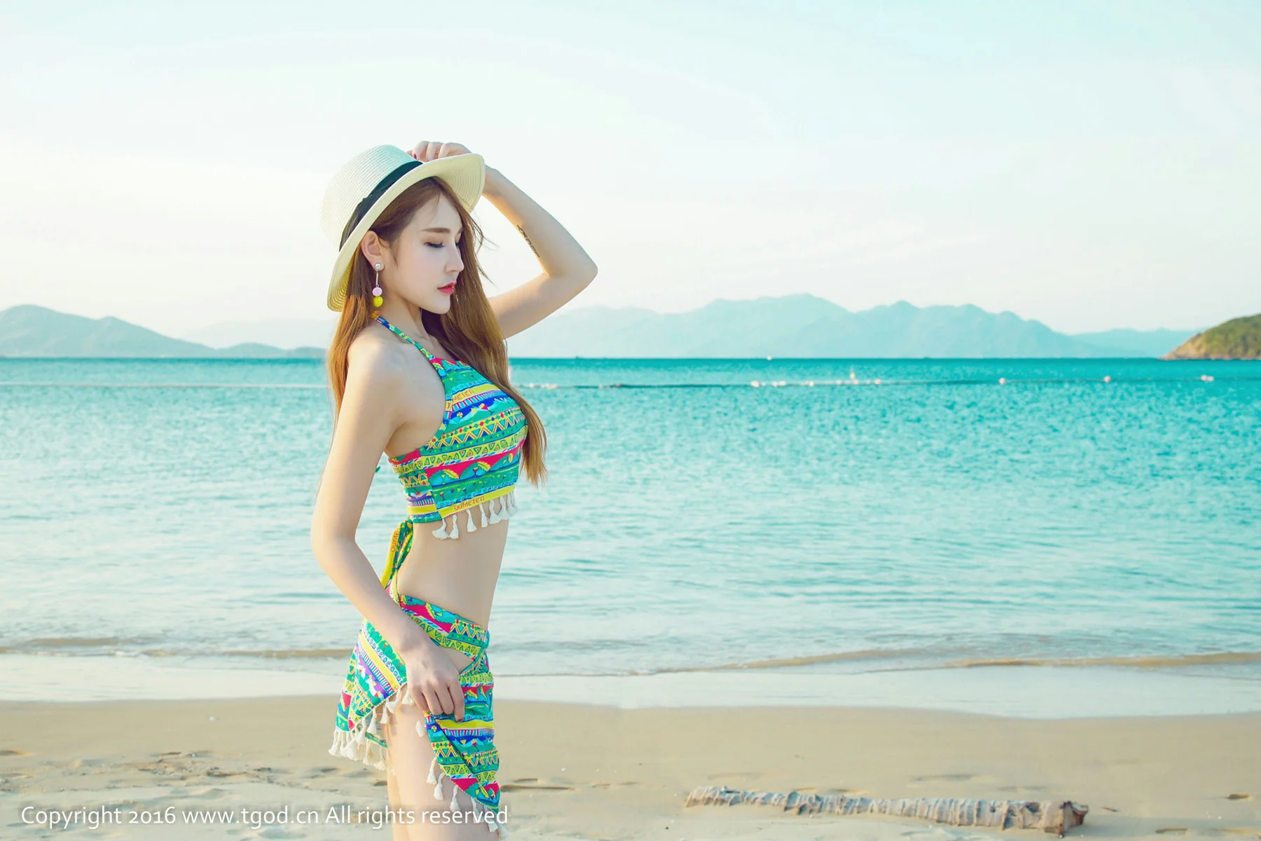 TGOD 推女神 推女神伍月yuer旅拍一刊越南芽庄 - 36