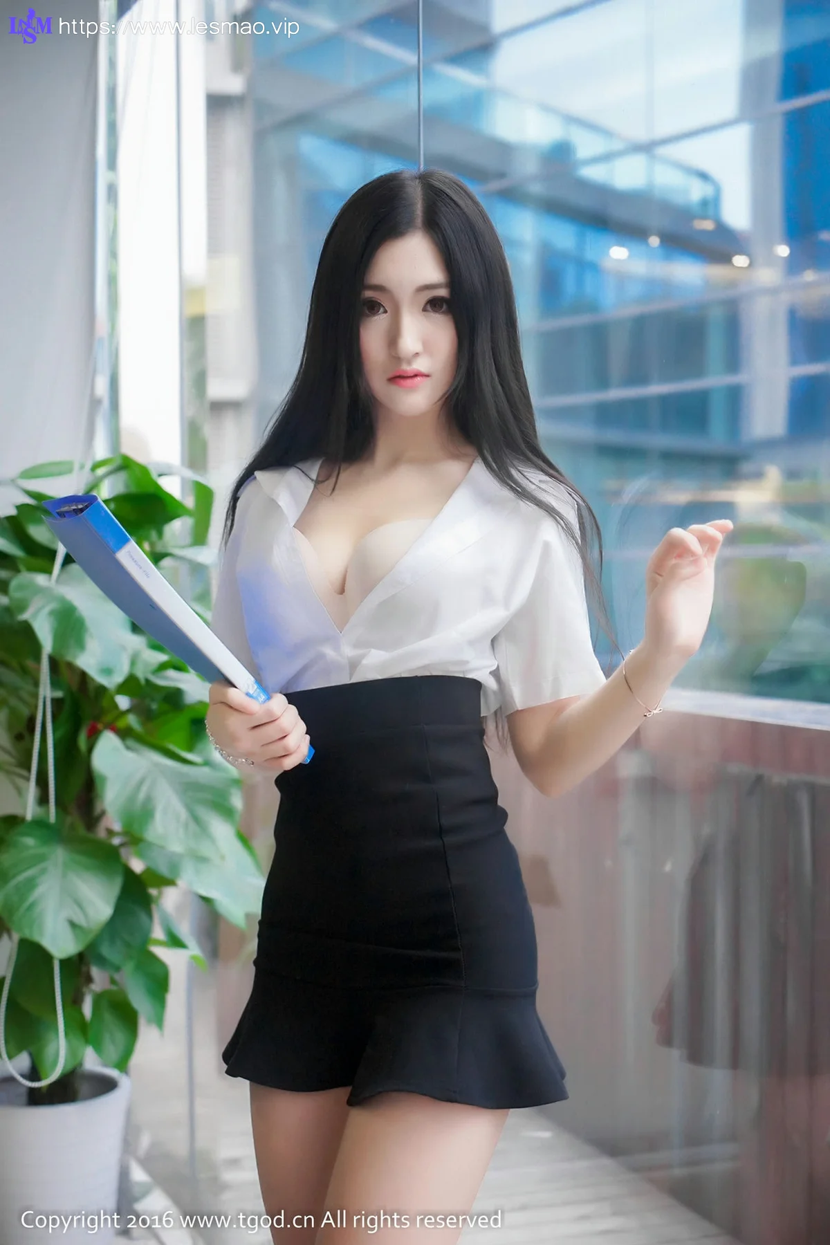 TGOD 推女神 沈梦瑶G-cat娇俏小秘书~！ - 57