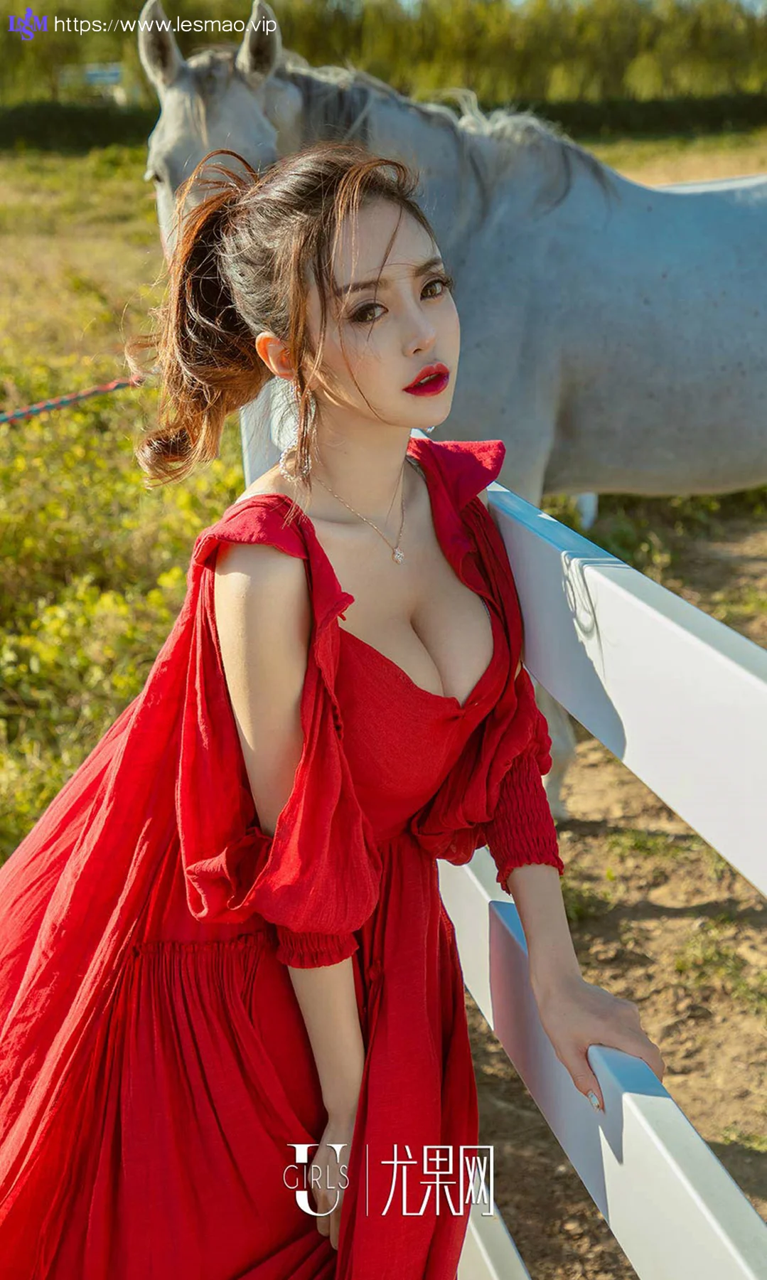 UGirls 爱尤物 No.1247 陈思琪马场长腿美女 - 11