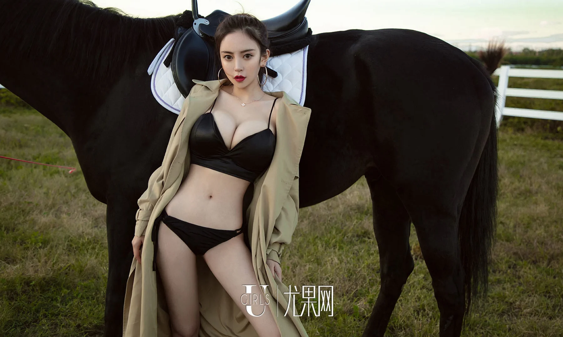 UGirls 爱尤物 No.1247 陈思琪马场长腿美女 - 31