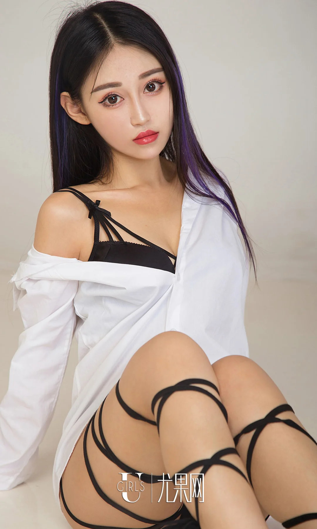 UGirls 爱尤物 No.1251 芷妃儿红唇个性美眉 - 24