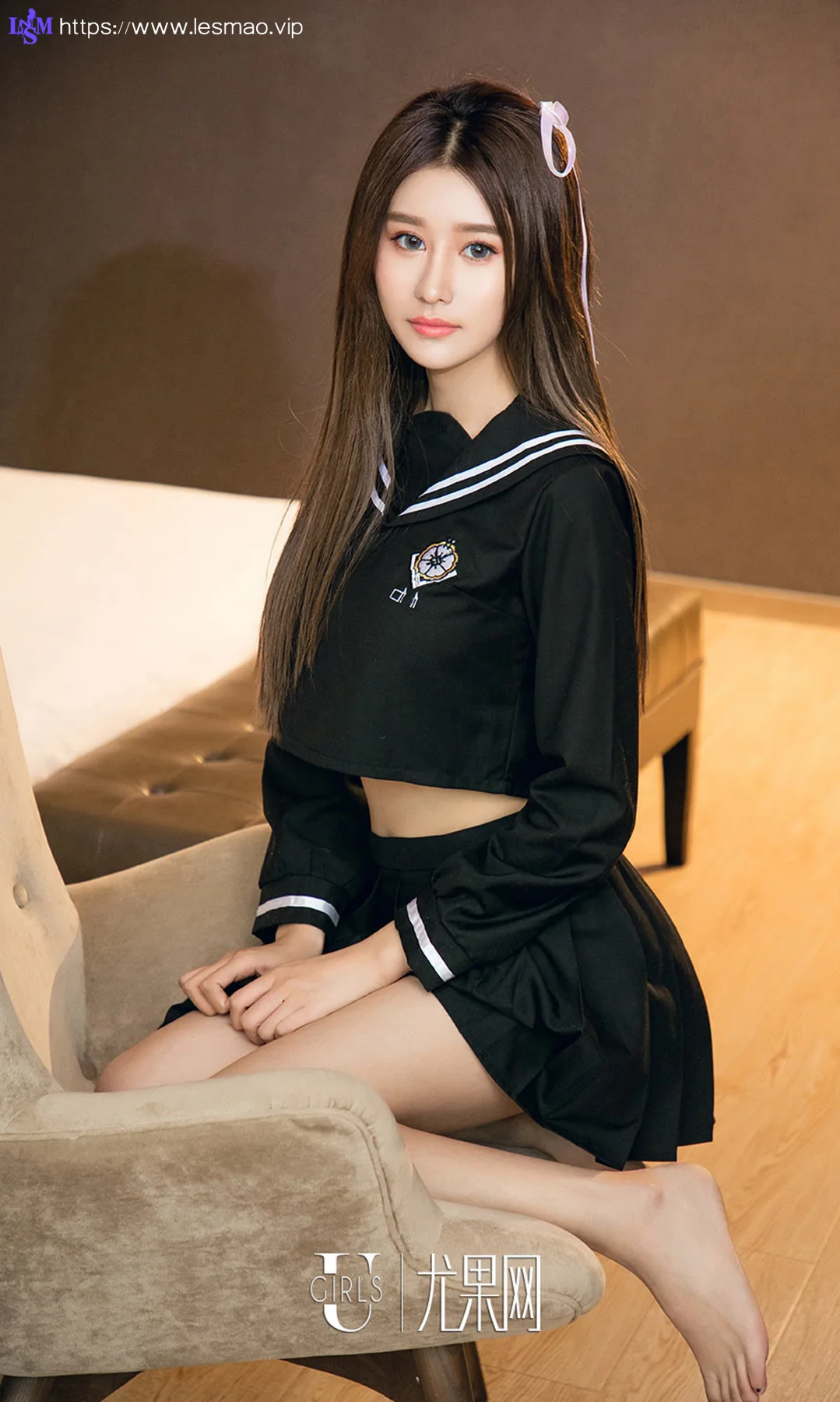 UGirls 爱尤物 No.1310 欣怡 学生制服俏皮美女 - 11