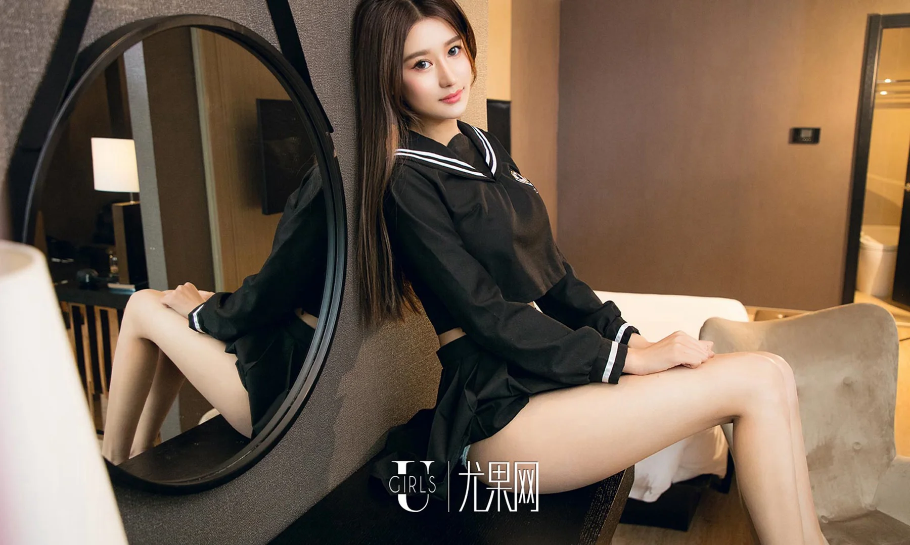UGirls 爱尤物 No.1310 欣怡 学生制服俏皮美女 - 32