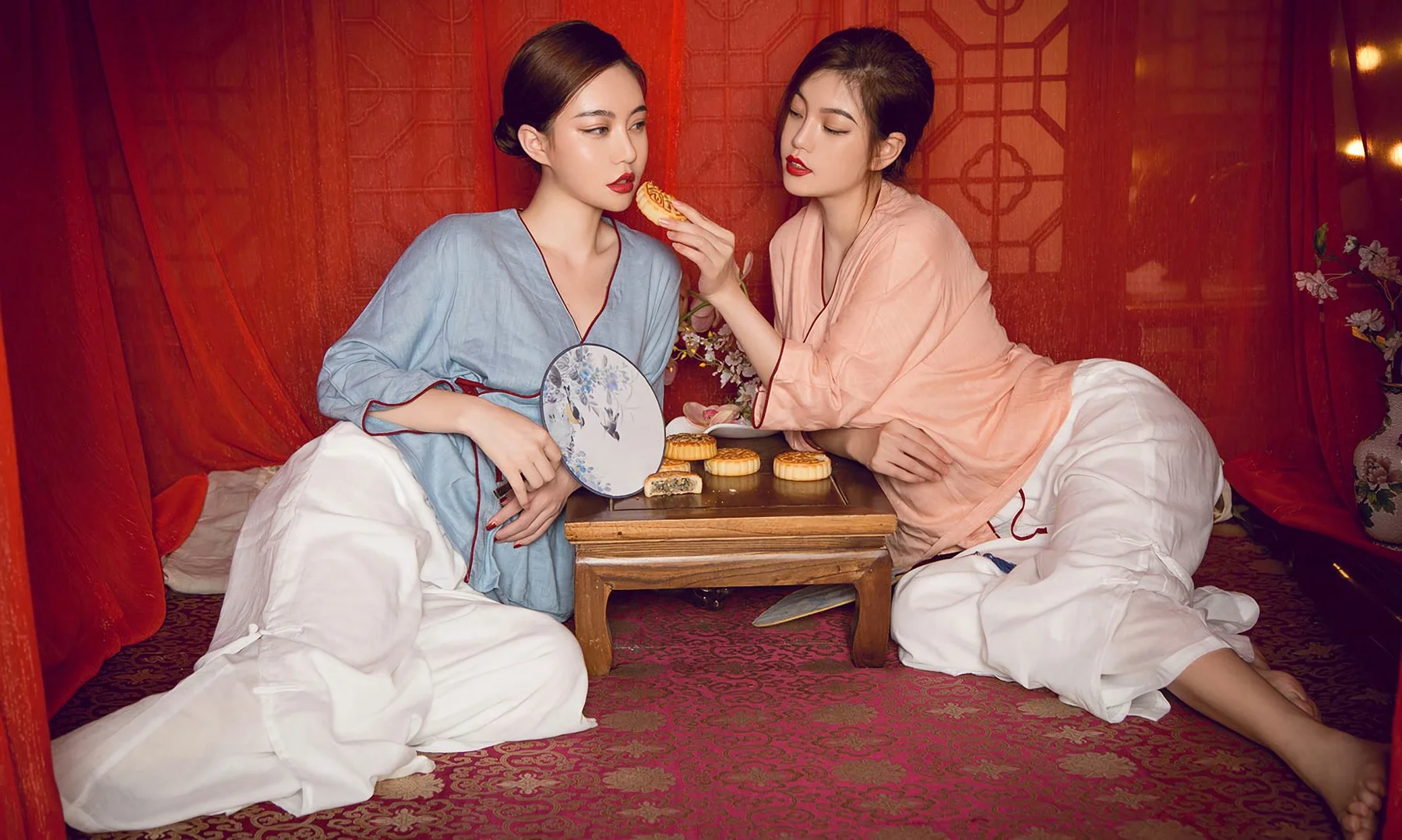 UGirls 爱尤物 No.1577 刘邦妮和孟十朵 古韵味旗袍 - 30