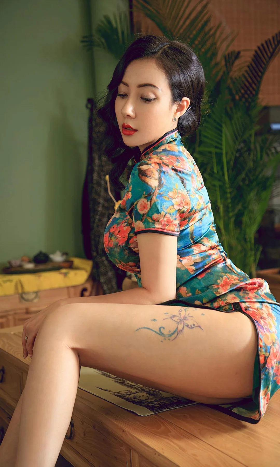 UGirls 爱尤物 No.1603 果儿victoria 风韵旗袍 - 21