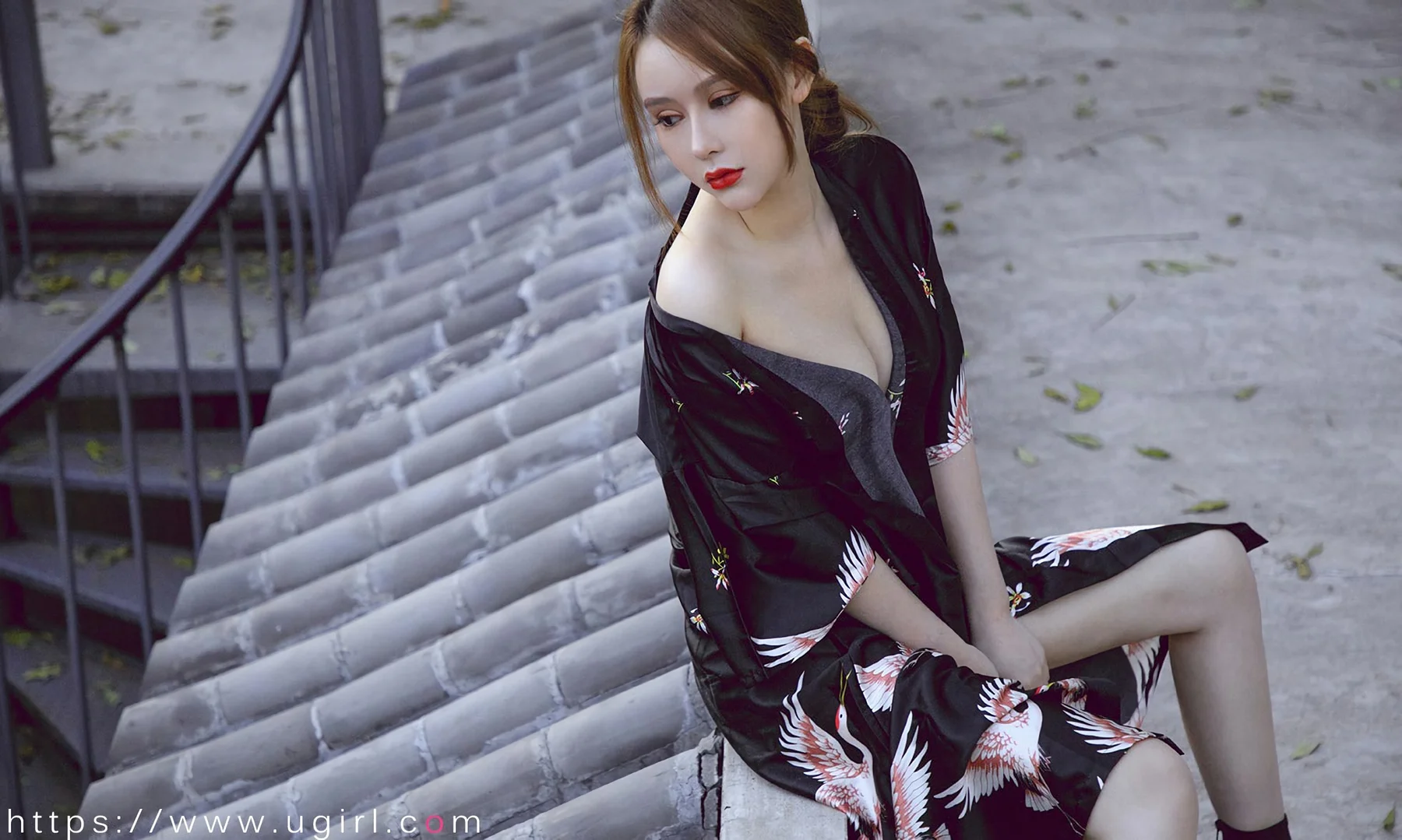 UGirls 爱尤物 No.1638 coral 美唇美女 - 35