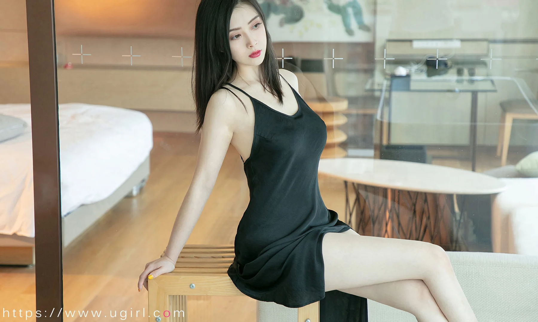 UGirls 爱尤物 No.1639 惠惠子 香肩气质女 - 23