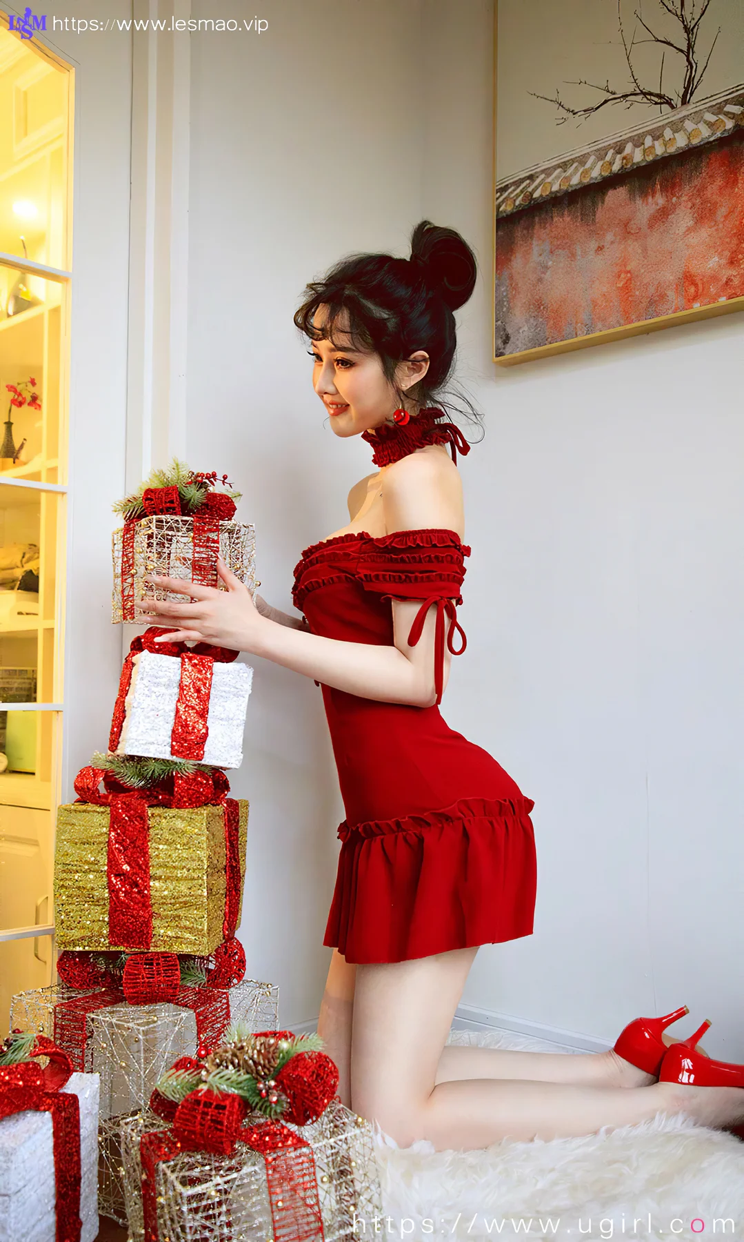 UGirls 爱尤物 No.1672  露儿 圣诞限定 - 12