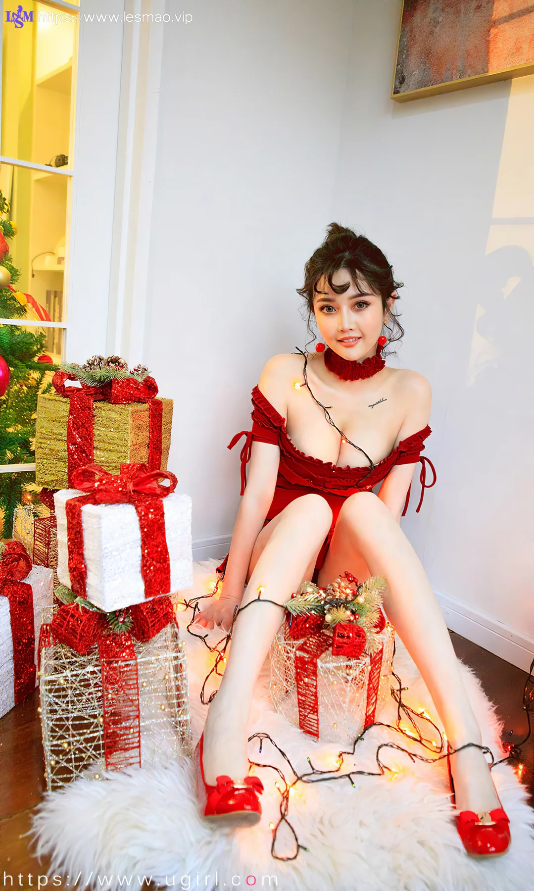 UGirls 爱尤物 No.1672  露儿 圣诞限定 - 15