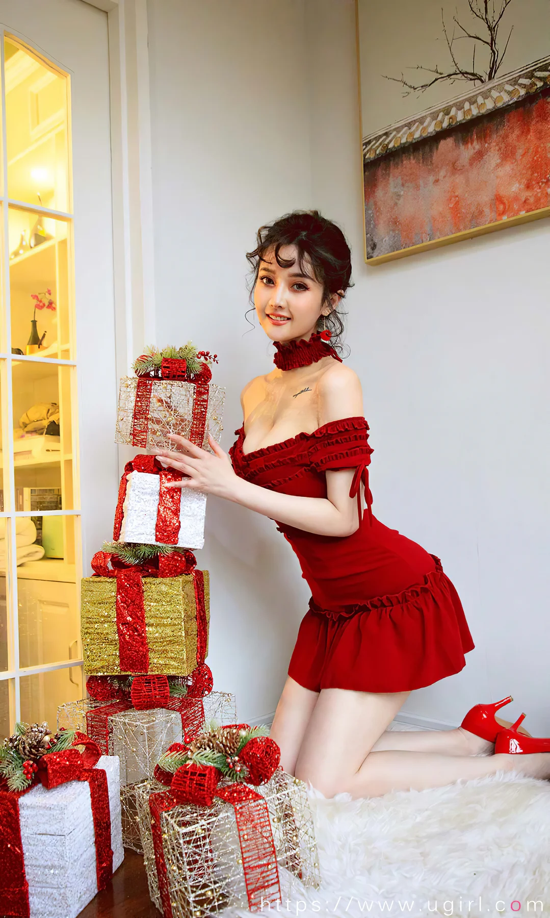 UGirls 爱尤物 No.1672  露儿 圣诞限定 - 24