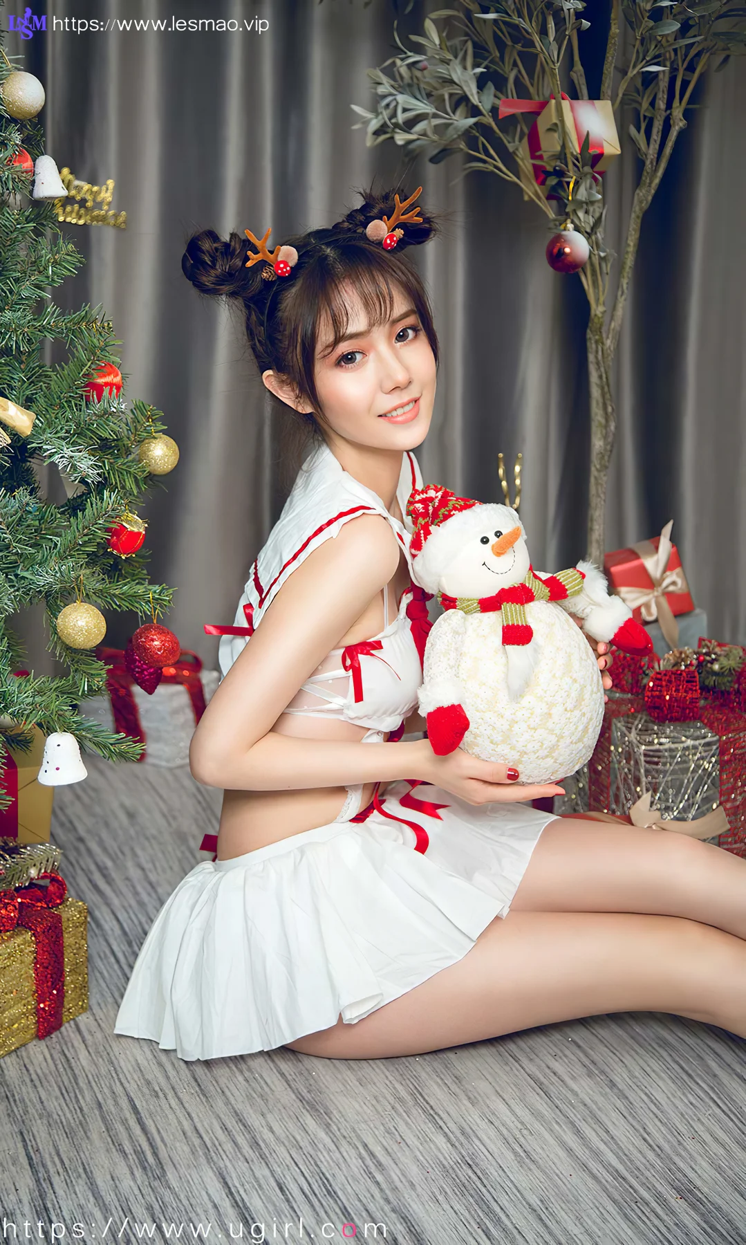 UGirls 爱尤物 No.1678  唐小糖 可爱圣诞美眉 - 13