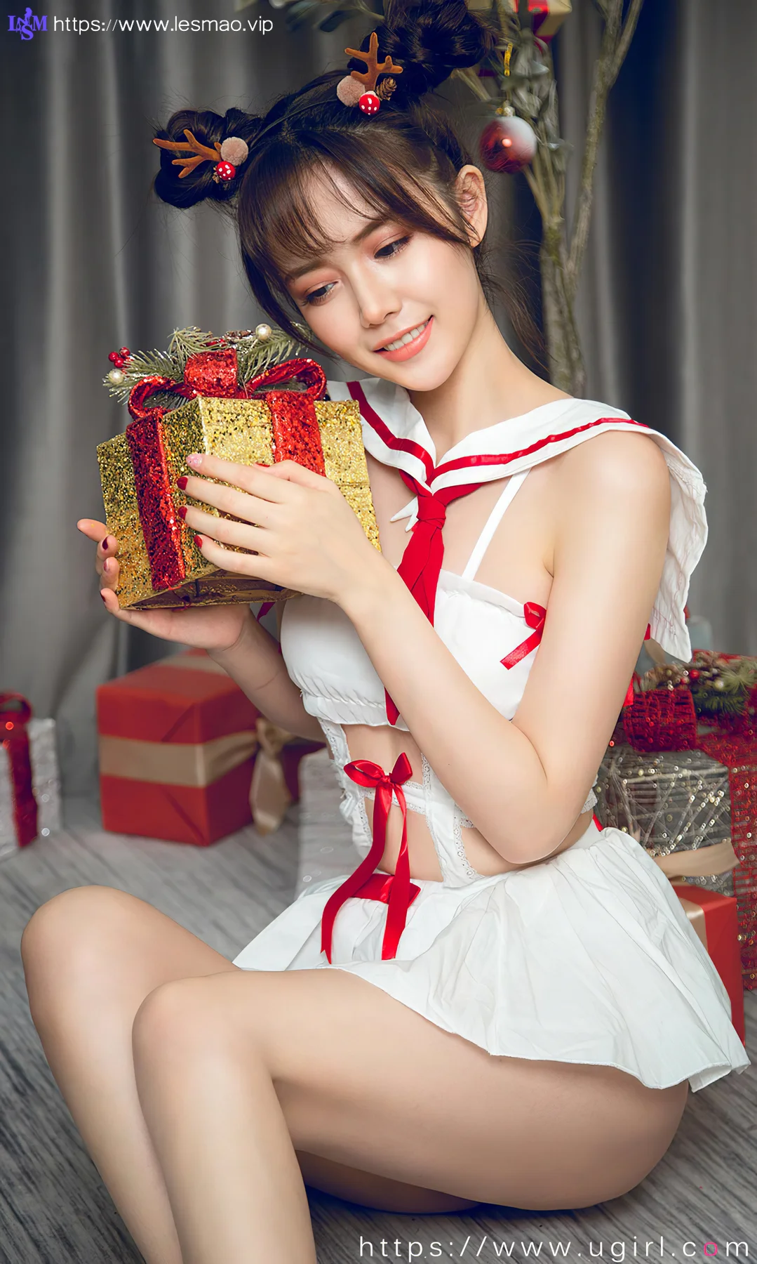 UGirls 爱尤物 No.1678  唐小糖 可爱圣诞美眉 - 17