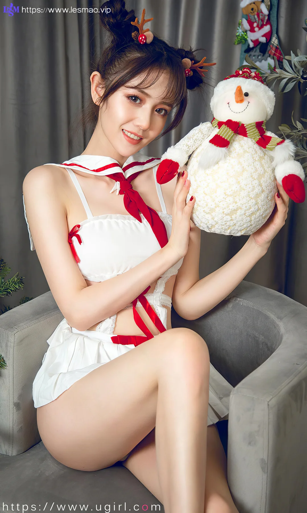 UGirls 爱尤物 No.1678  唐小糖 可爱圣诞美眉 - 20