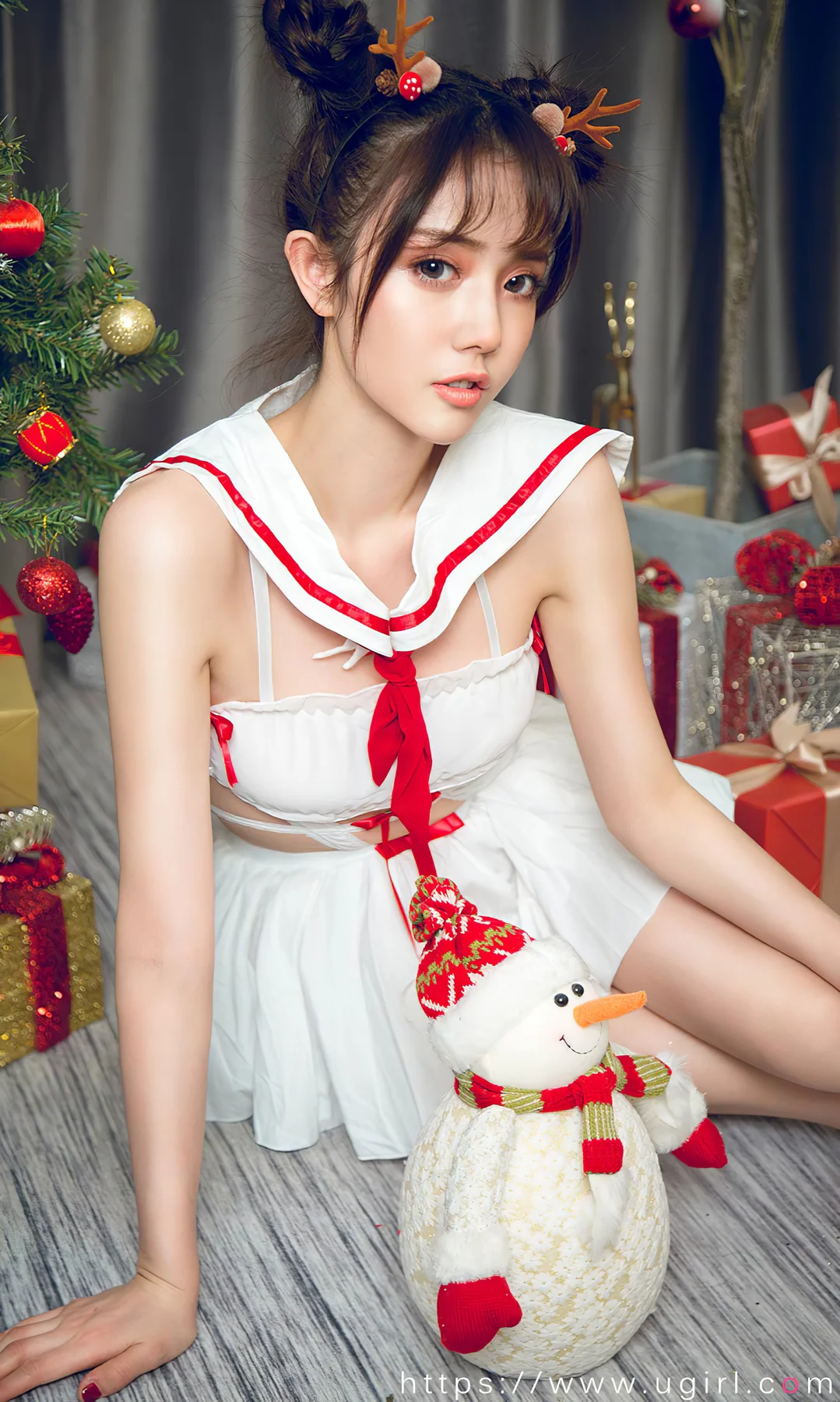 UGirls 爱尤物 No.1678  唐小糖 可爱圣诞美眉 - 21