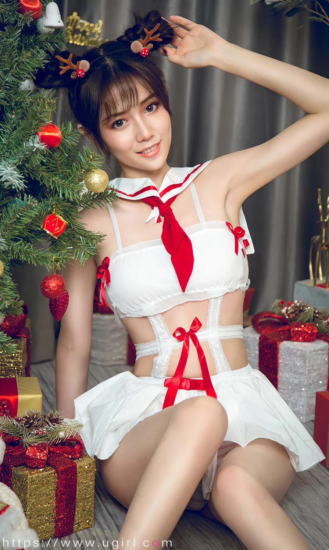 UGirls 爱尤物 No.1678  唐小糖 可爱圣诞美眉 - 27