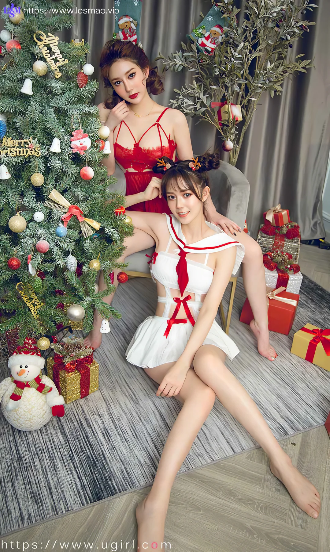 UGirls 爱尤物 No.1680  唐小糖 苏小曼 姐妹狂欢 - 21