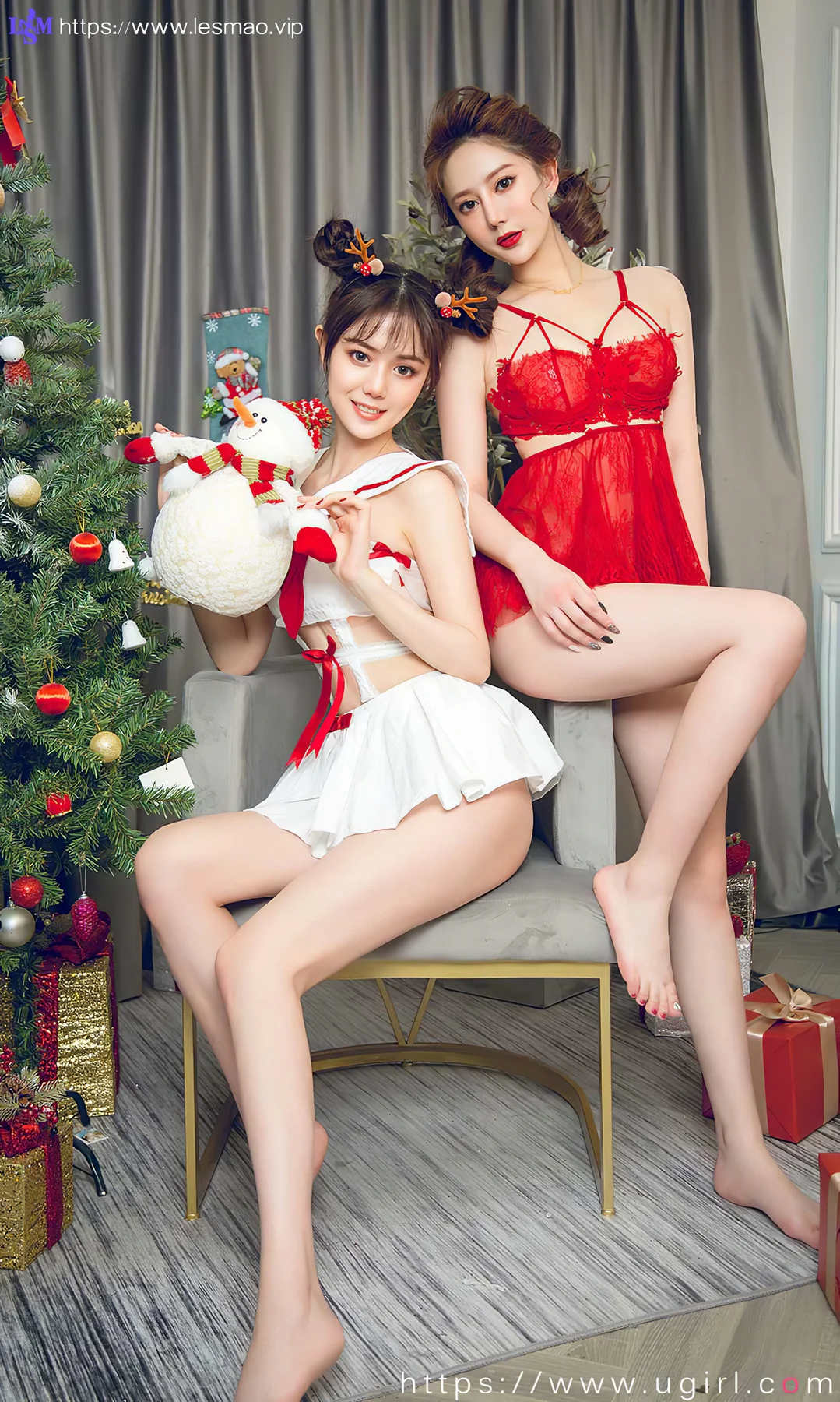 UGirls 爱尤物 No.1680  唐小糖 苏小曼 姐妹狂欢 - 27