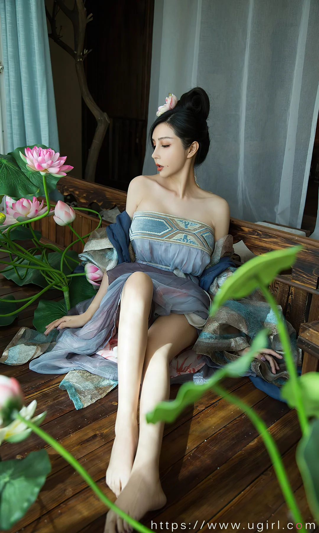 UGirls 爱尤物 No.1923 田冰冰古典优雅女人香肩爆乳 - 31