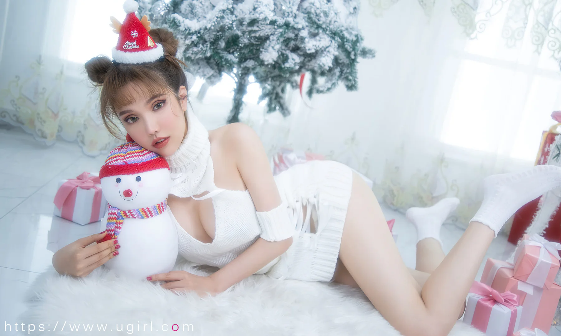 UGirls 爱尤物 No.1986 妮小妖 白色性感 - 34