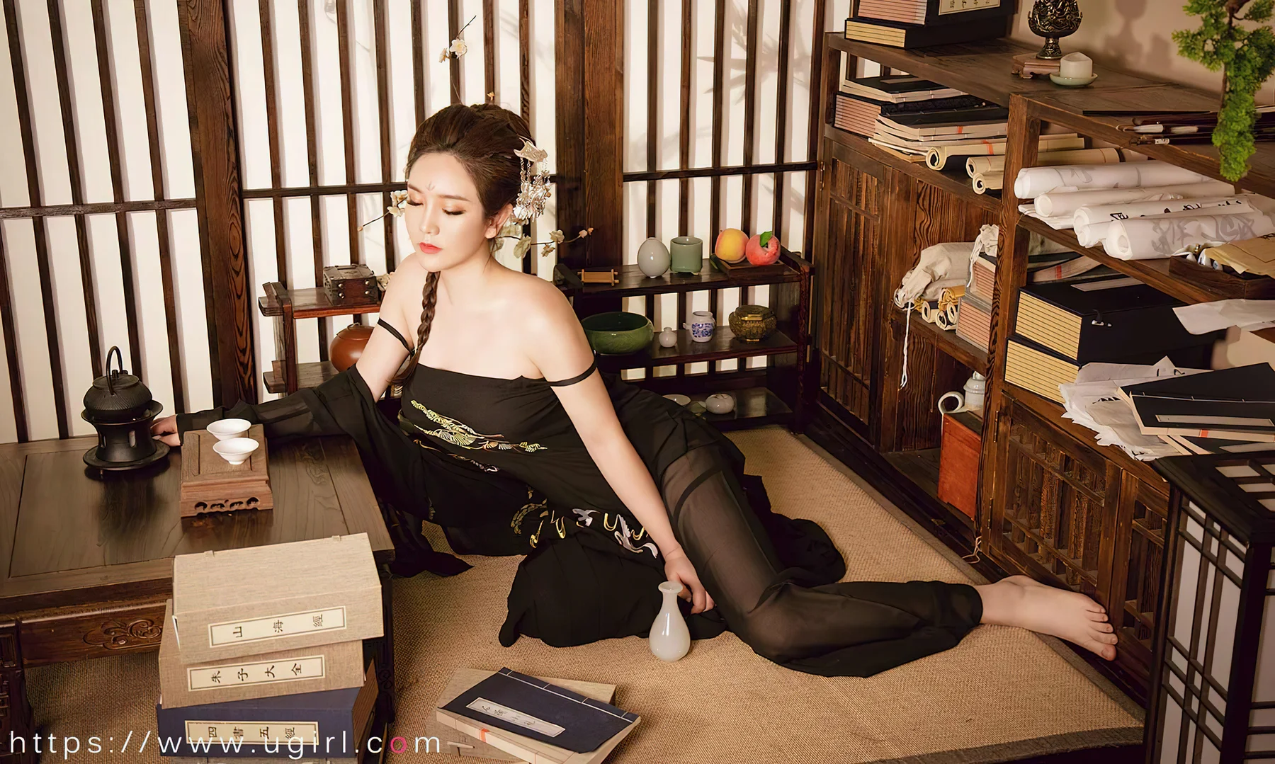 UGirls 爱尤物 No.2009 金梓琳 华灯初上夜会霓裳 - 35