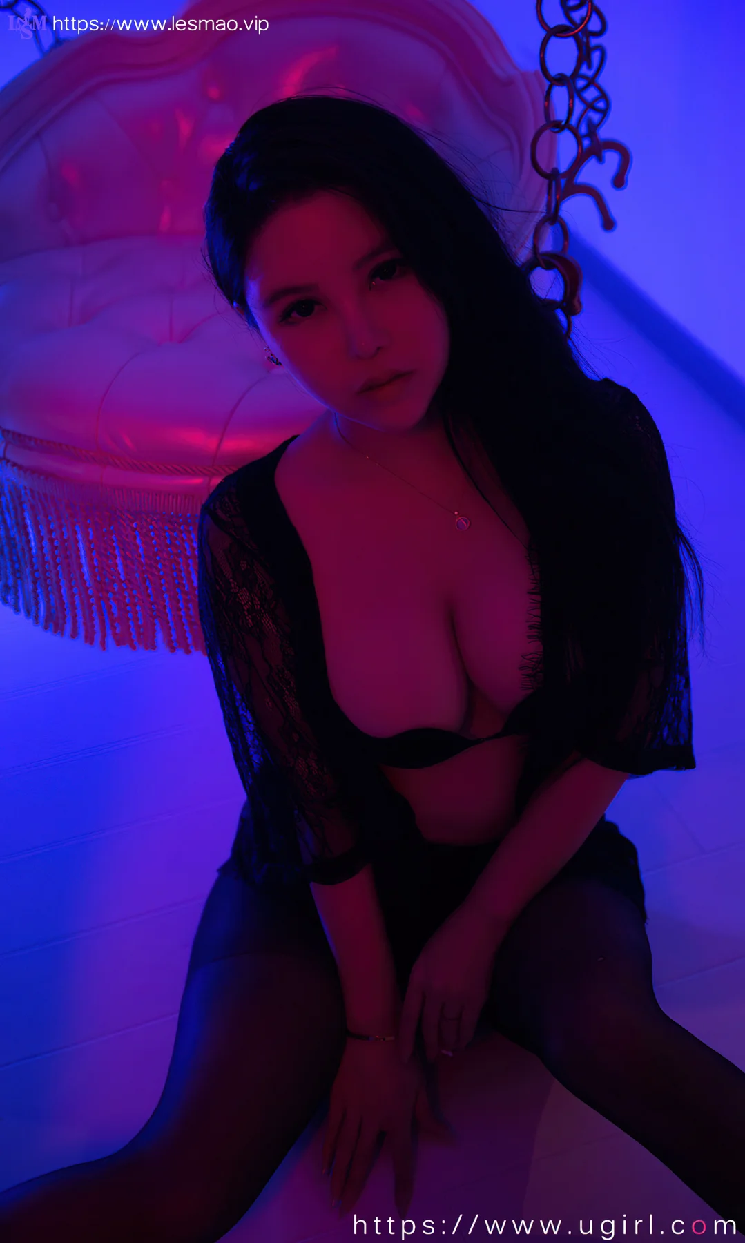 UGirls 爱尤物 No.2251  韩美轩 欲色霓虹 - 12