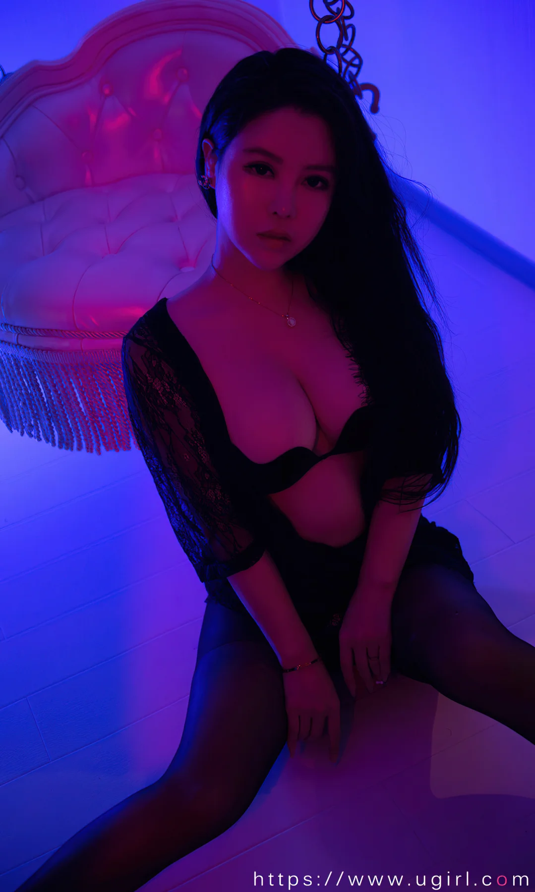 UGirls 爱尤物 No.2251  韩美轩 欲色霓虹 - 23