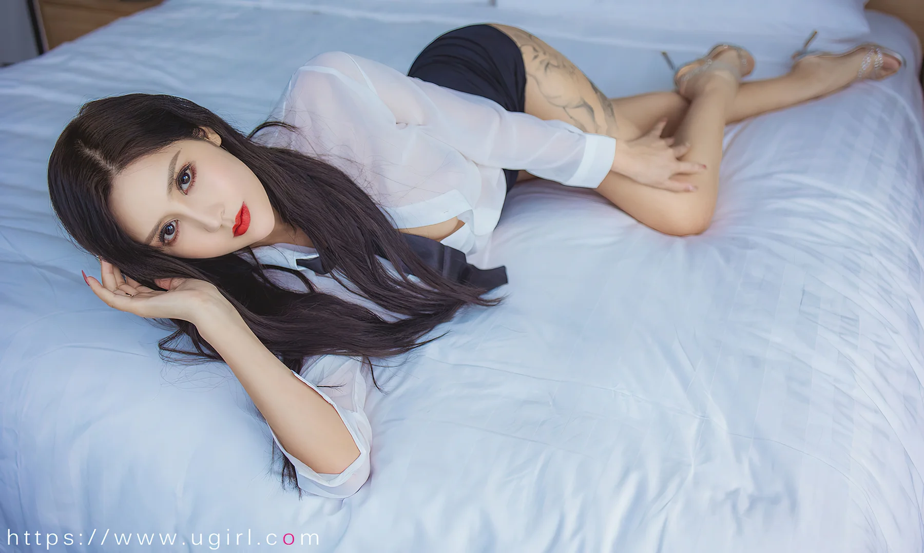 UGirls 爱尤物 No.2299 娜依灵儿 制服密匙 - 22