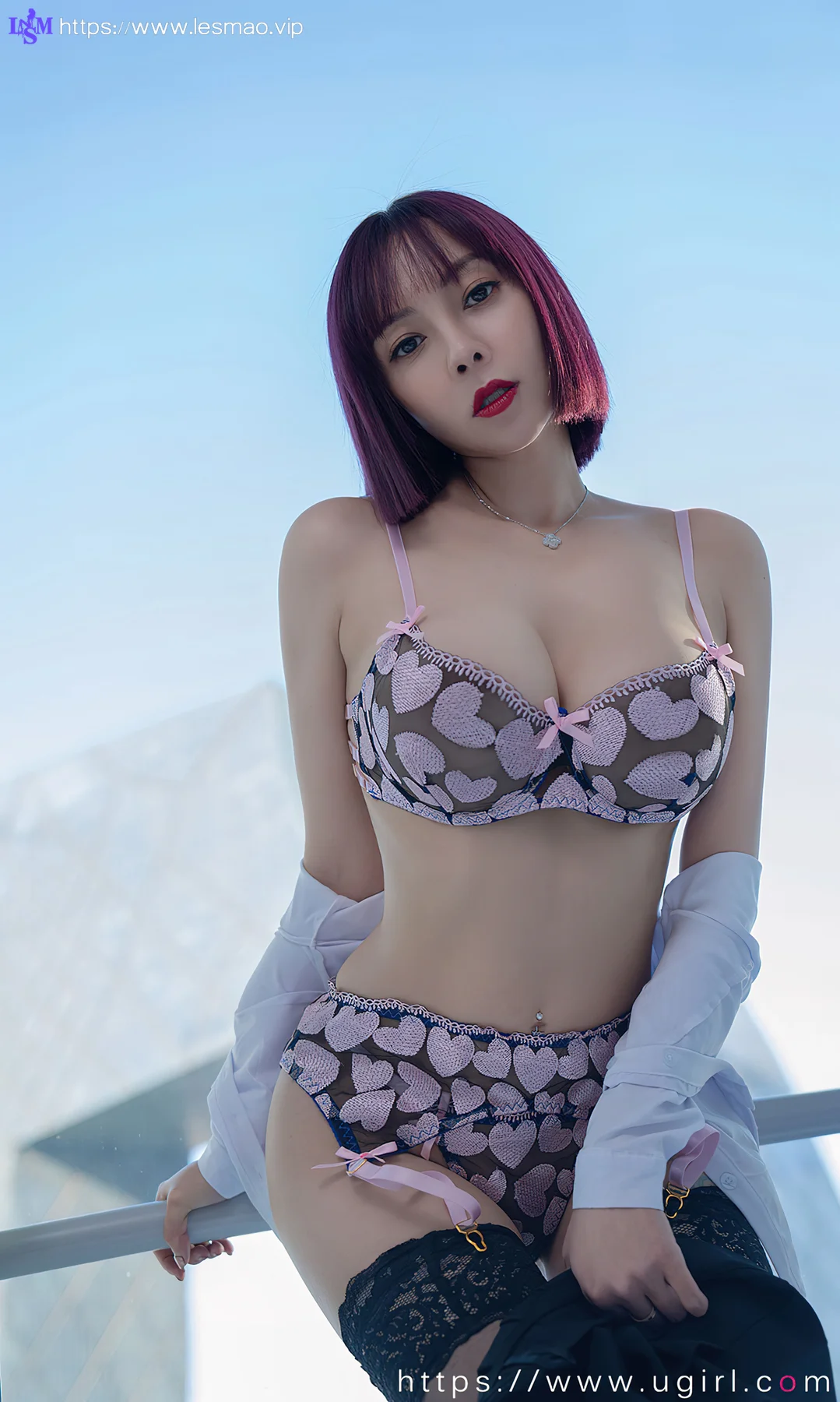 UGirls 爱尤物 No.2319 果儿 衬衫之下 - 11