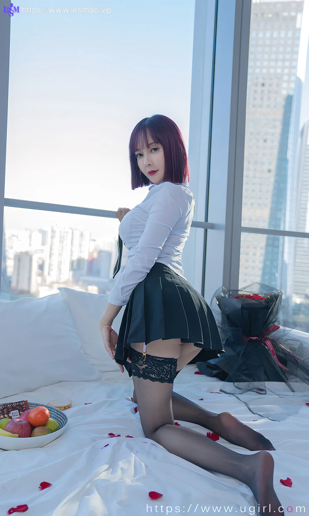 UGirls 爱尤物 No.2319 果儿 衬衫之下 - 19