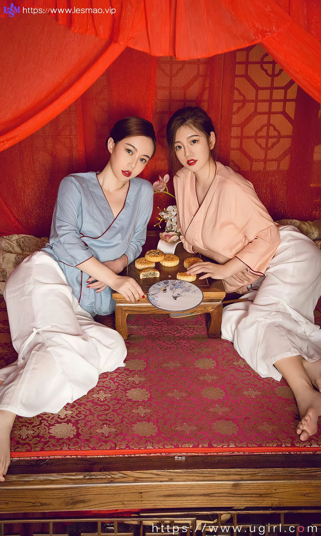 UGirls 爱尤物 No.2407 刘邦妮和孟十朵 模特合辑 - 14