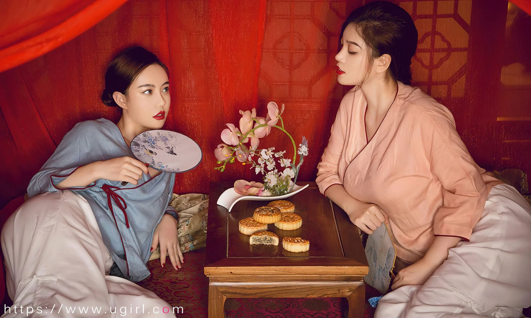 UGirls 爱尤物 No.2407 刘邦妮和孟十朵 模特合辑 - 27