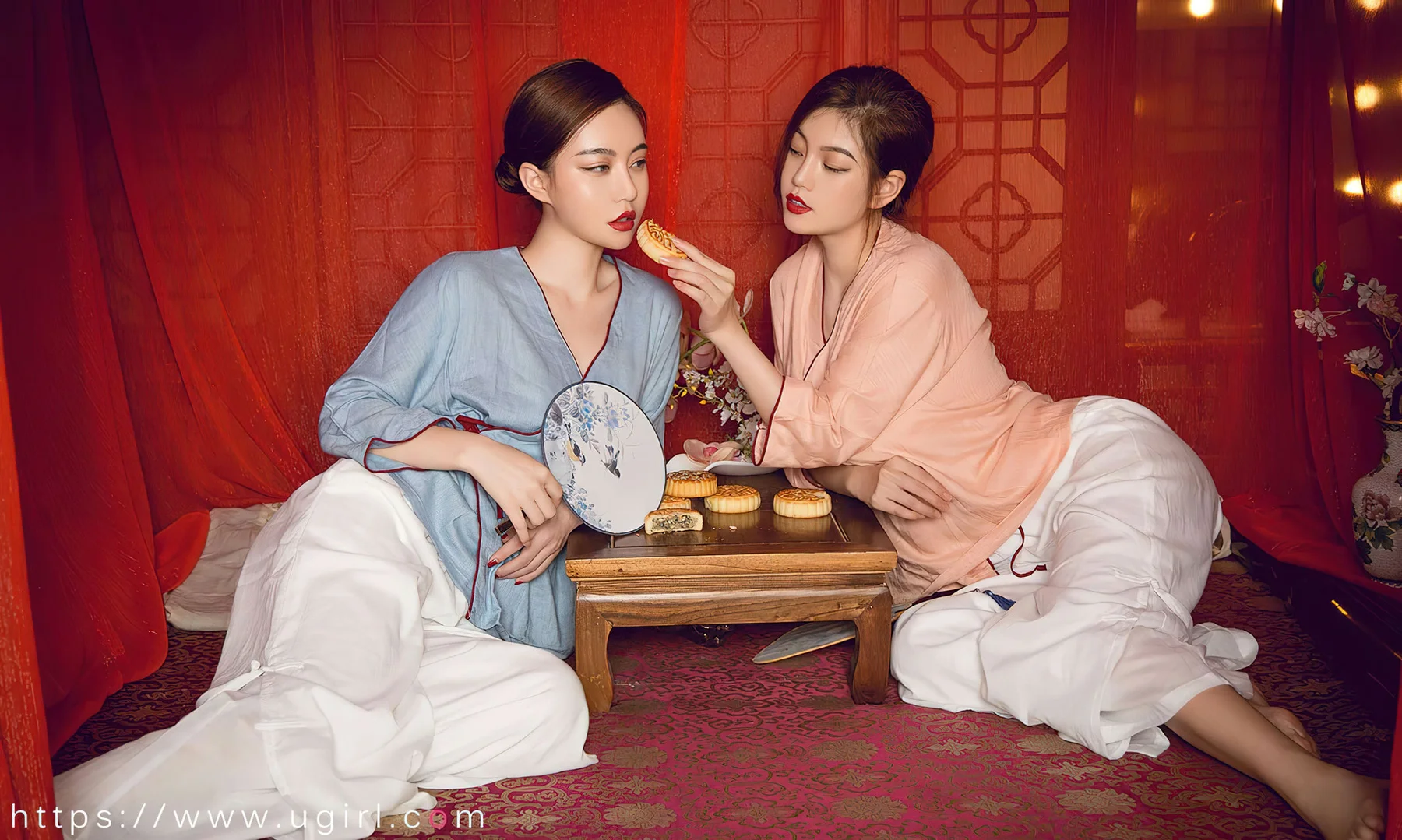 UGirls 爱尤物 No.2407 刘邦妮和孟十朵 模特合辑 - 32