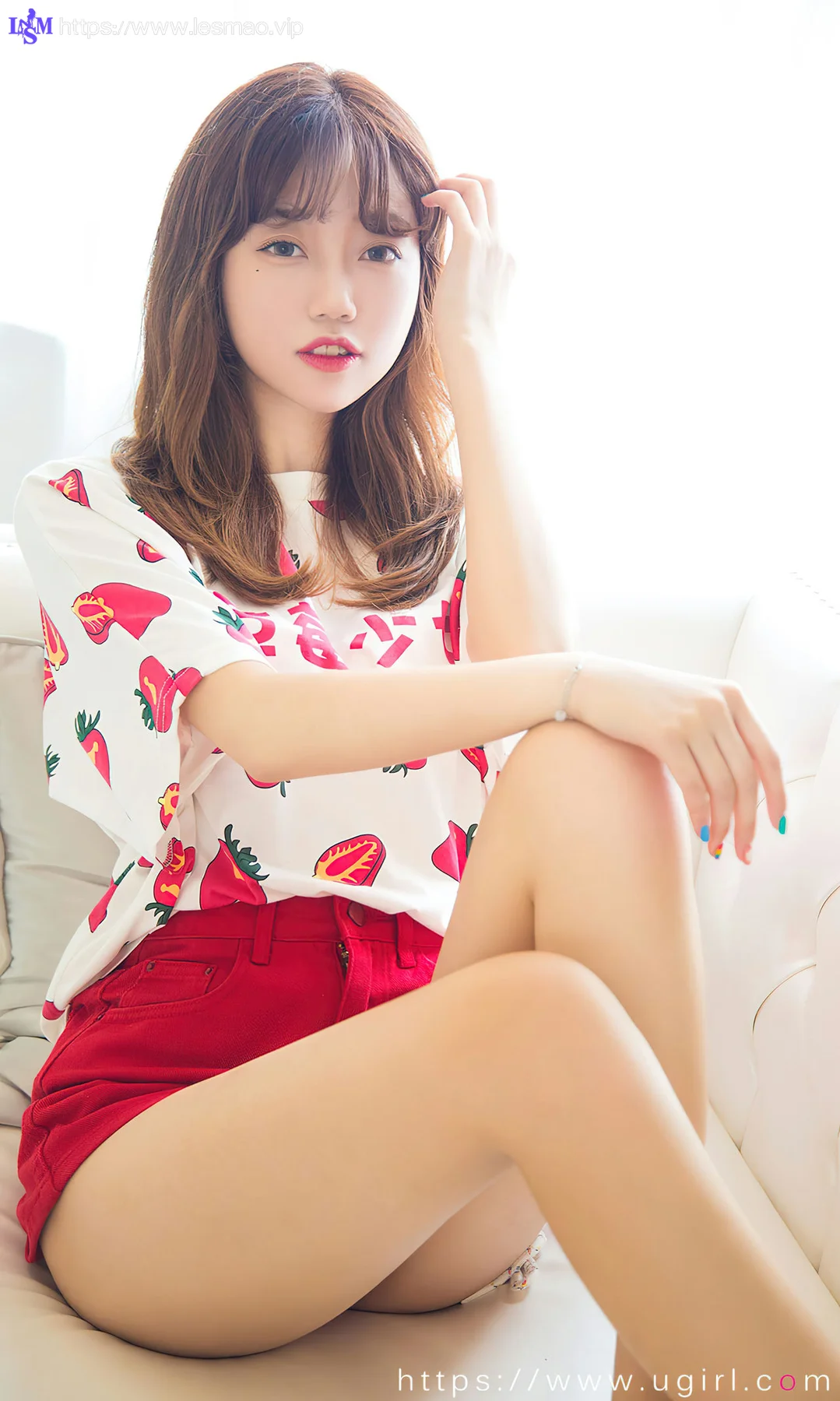 UGirls 爱尤物 No.2495 甜心 草莓少女 - 17