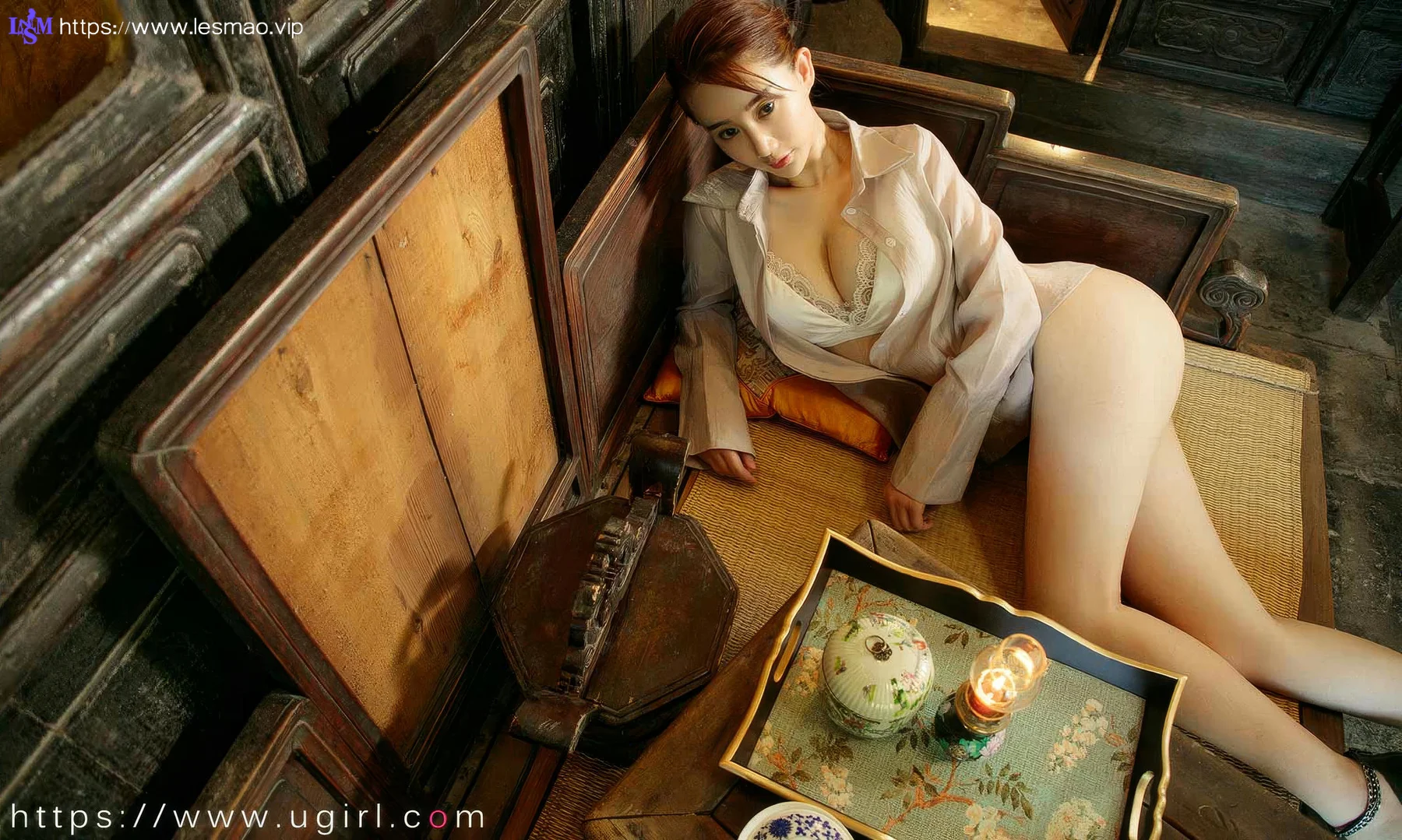 UGirls 爱尤物 No.2919 旗袍模特 西厢记节日写真 - 27