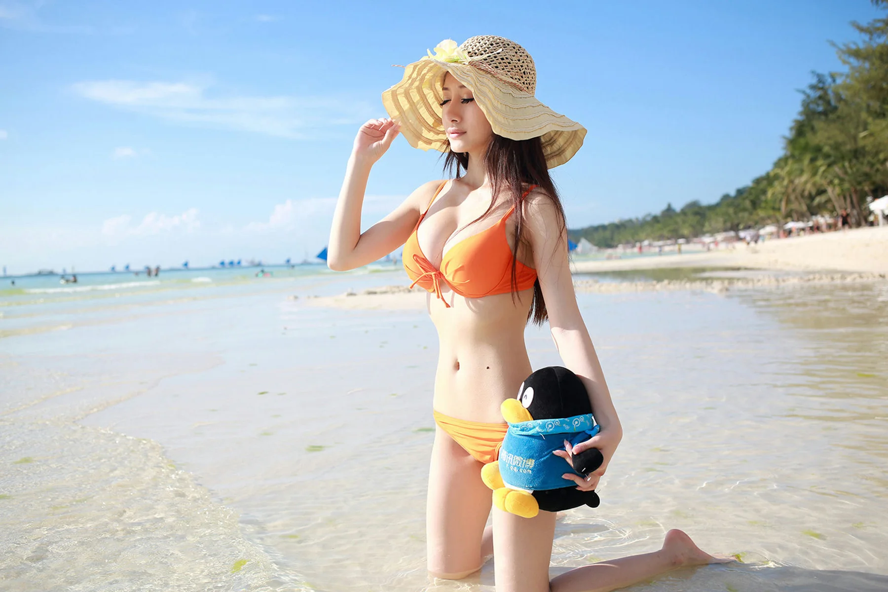 MyGirl美媛馆 No.016 小小白 长滩旅拍 比基尼美女 - 39